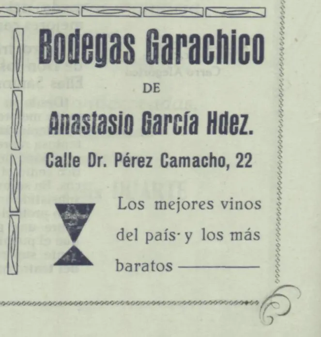 Programa Bajada de La Virgen, 1945.